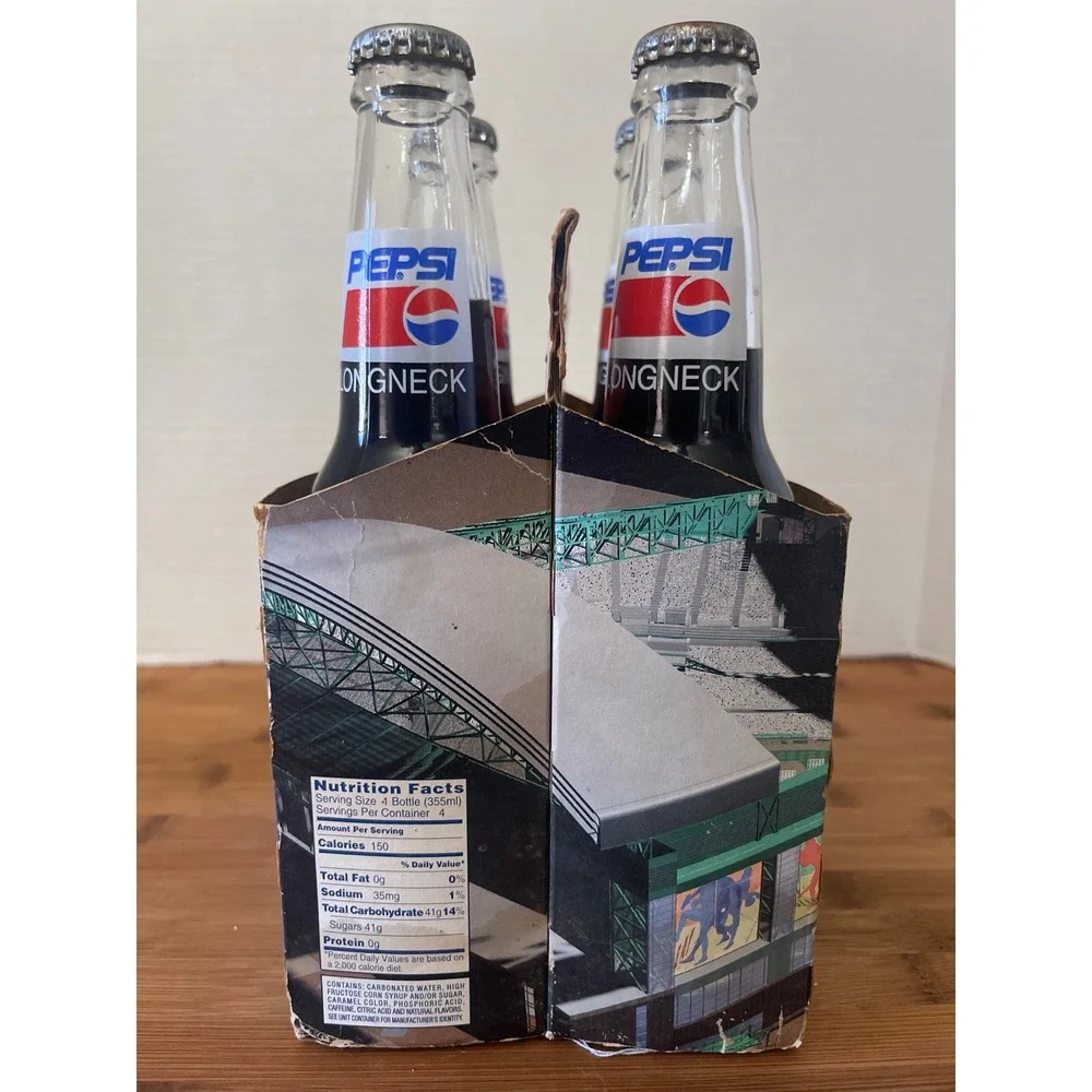 Vintage 1995‎ Arizona Diamondbacks Pepsi 4-Pack Bottled Soda MLB